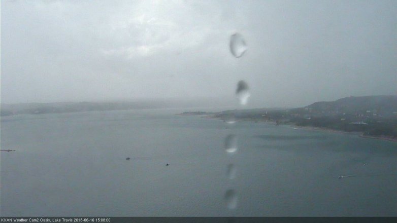 Lake Travis webcam, June 16, 2018 2:10 PM CT