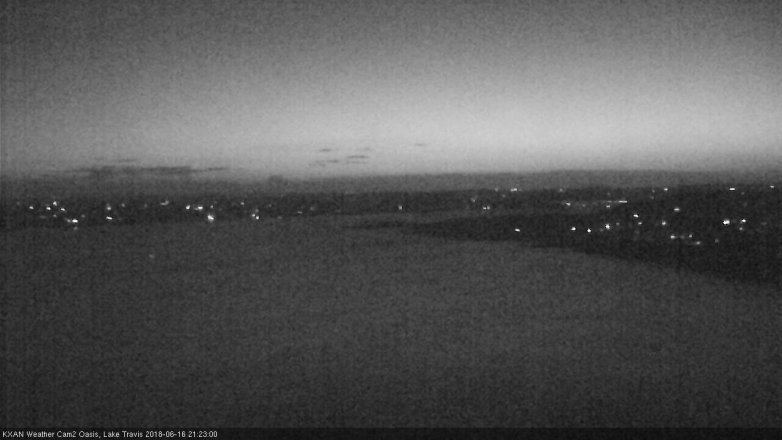 Lake Travis webcam, June 16, 2018 8:25 PM CT