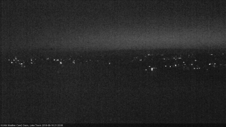 Lake Travis webcam, June 16, 2018 8:35 PM CT