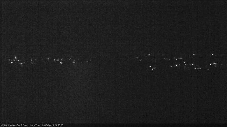 Lake Travis webcam, June 16, 2018 8:55 PM CT