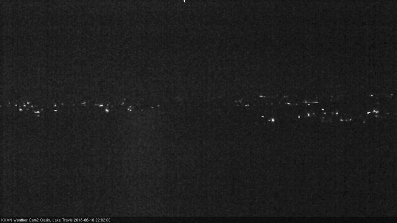 Lake Travis webcam, June 16, 2018 9:05 PM CT