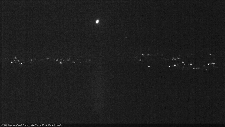 Lake Travis webcam, June 16, 2018 9:50 PM CT