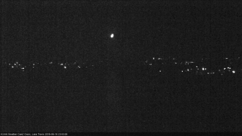 Lake Travis webcam, June 16, 2018 10:05 PM CT