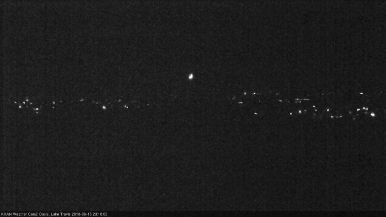 Lake Travis webcam, June 16, 2018 10:20 PM CT