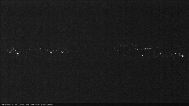 Lake Travis webcam, June 16, 2018 12:00 AM CT