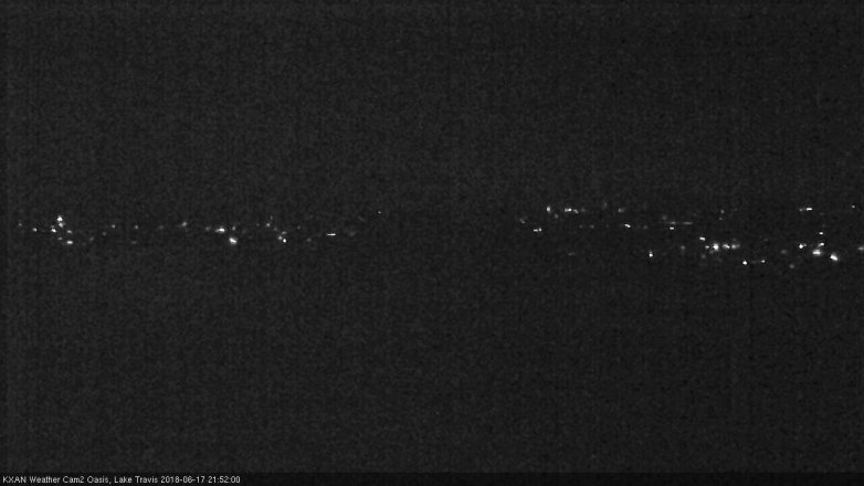 Lake Travis webcam, June 17, 2018 8:55 PM CT