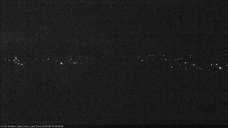 Lake Travis webcam, June 17, 2018 12:00 AM CT