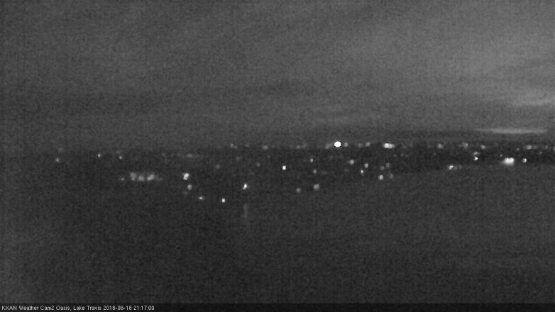 Lake Travis webcam, June 18, 2018 8:20 PM CT