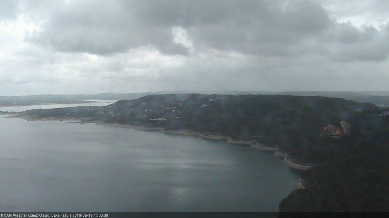 Lake Travis webcam, June 19, 2018 12:35 PM CT