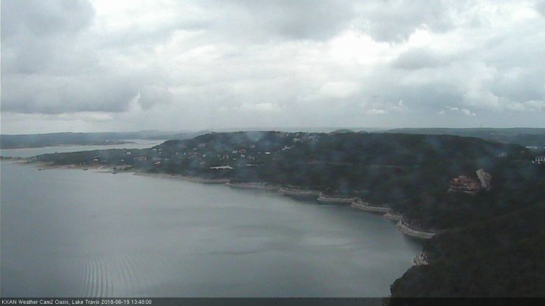 Lake Travis webcam, June 19, 2018 12:50 PM CT
