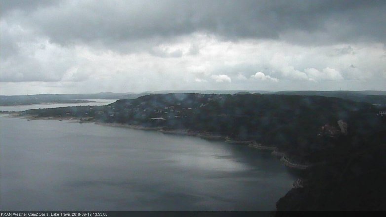 Lake Travis webcam, June 19, 2018 12:55 PM CT