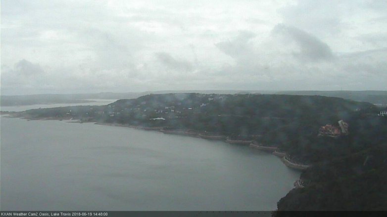 Lake Travis webcam, June 19, 2018 1:50 PM CT
