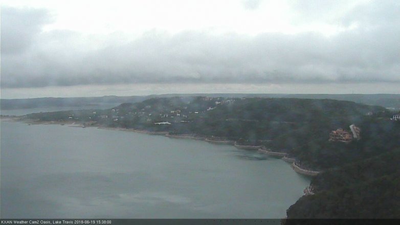 Lake Travis webcam, June 19, 2018 2:40 PM CT