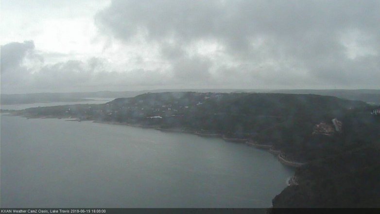 Lake Travis webcam, June 19, 2018 3:10 PM CT