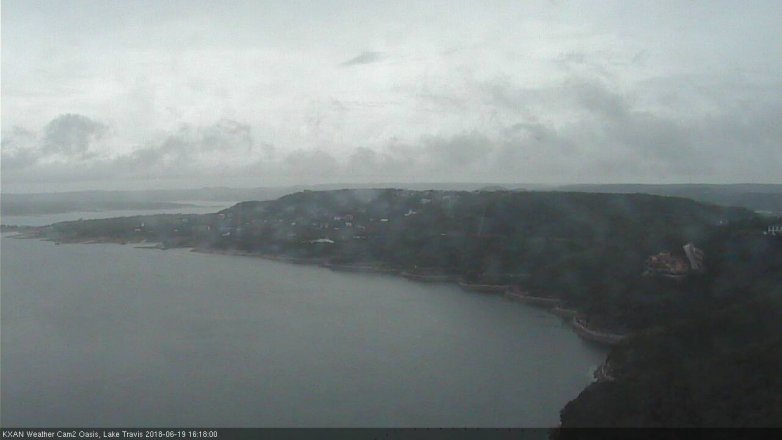 Lake Travis webcam, June 19, 2018 3:20 PM CT