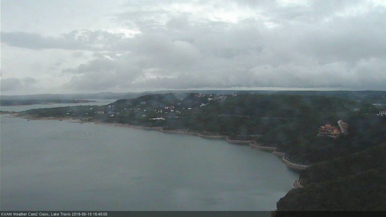 Lake Travis webcam, June 19, 2018 3:50 PM CT