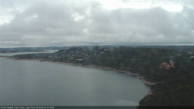 Lake Travis webcam, June 19, 2018 4:20 PM CT
