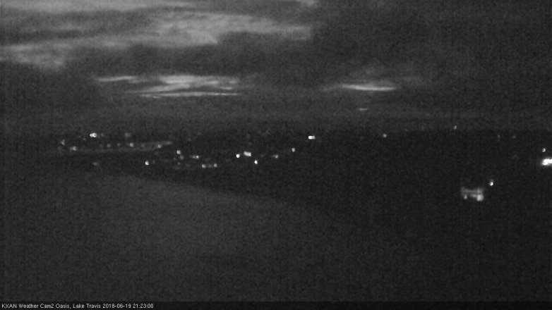 Lake Travis webcam, June 19, 2018 8:25 PM CT
