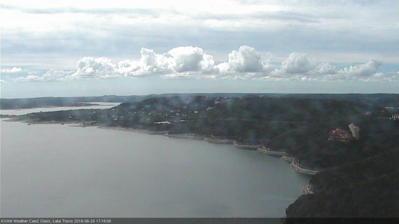 Lake Travis webcam, June 20, 2018 4:20 PM CT