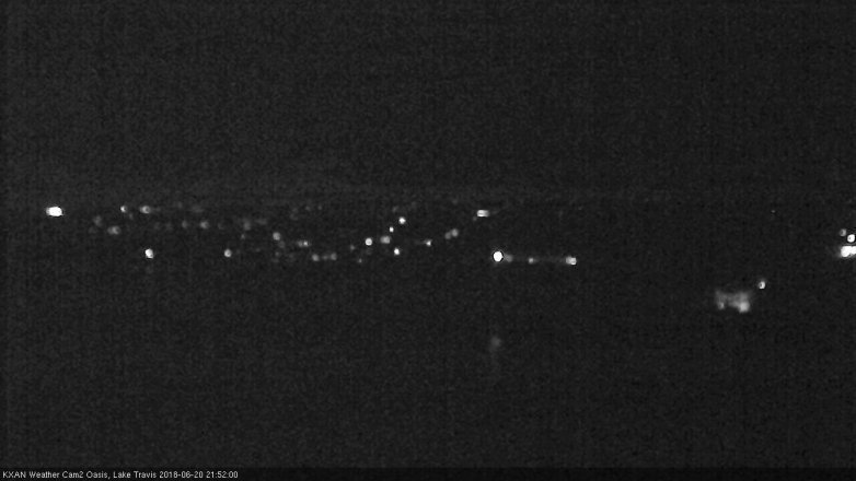 Lake Travis webcam, June 20, 2018 8:55 PM CT