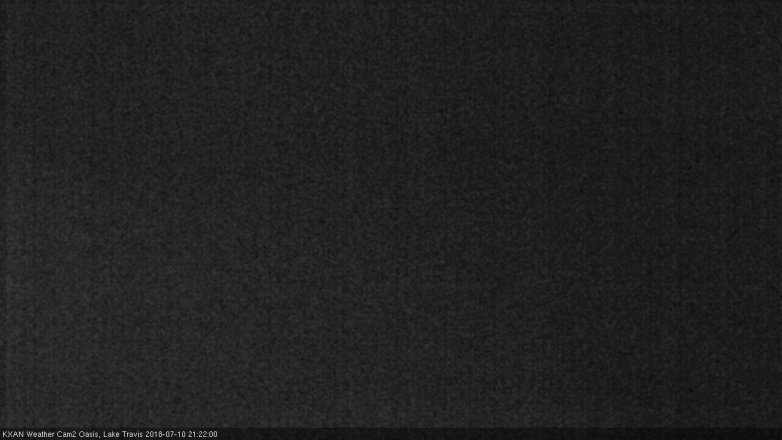 Lake Travis webcam, July 10, 2018 8:25 PM CT