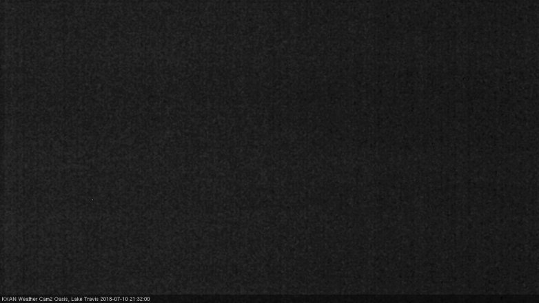 Lake Travis webcam, July 10, 2018 8:35 PM CT