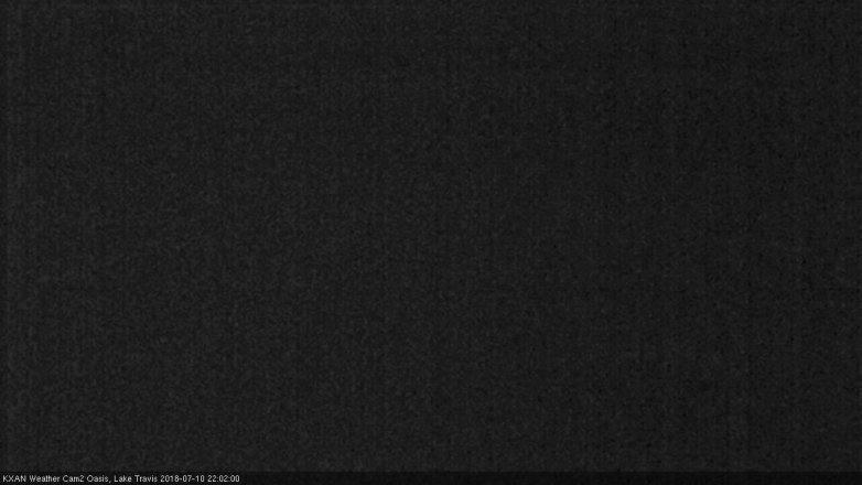 Lake Travis webcam, July 10, 2018 9:05 PM CT