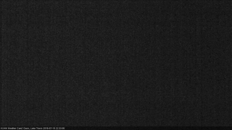 Lake Travis webcam, July 10, 2018 9:35 PM CT