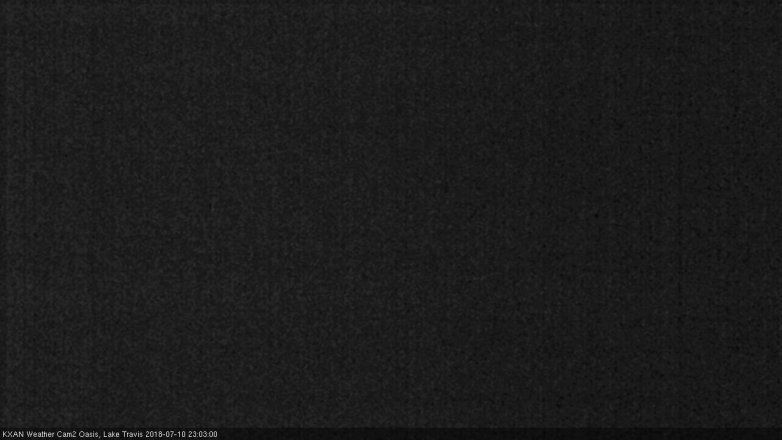 Lake Travis webcam, July 10, 2018 10:05 PM CT