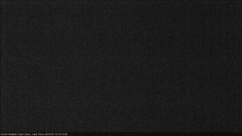 Lake Travis webcam, July 10, 2018 10:15 PM CT