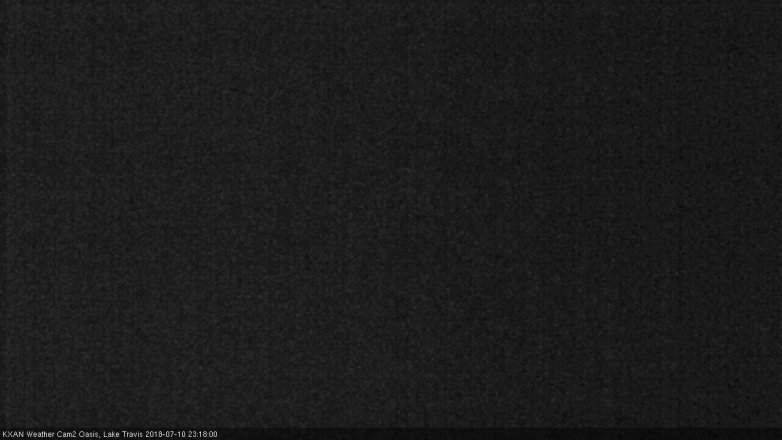 Lake Travis webcam, July 10, 2018 10:20 PM CT