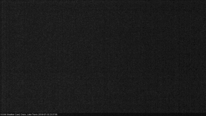 Lake Travis webcam, July 10, 2018 10:40 PM CT