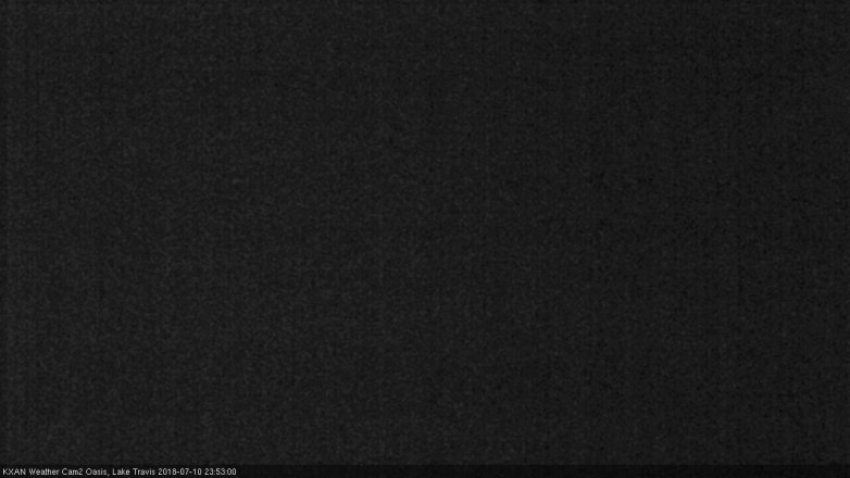 Lake Travis webcam, July 10, 2018 10:55 PM CT