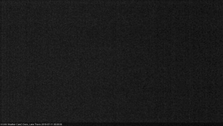 Lake Travis webcam, July 10, 2018 11:10 PM CT