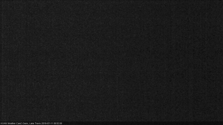 Lake Travis webcam, July 10, 2018 11:55 PM CT