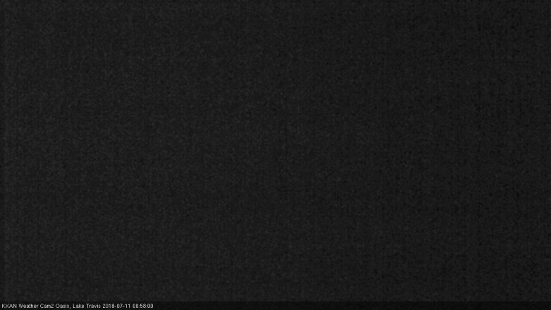 Lake Travis webcam, July 10, 2018 12:00 AM CT
