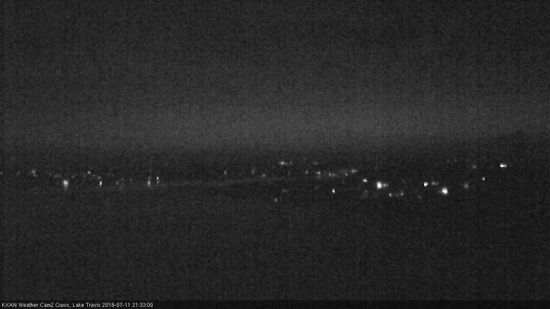 Lake Travis webcam, July 11, 2018 8:35 PM CT
