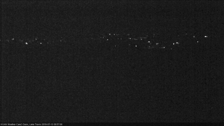 Lake Travis webcam, July 12, 2018 12:00 AM CT
