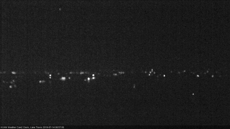 Lake Travis webcam, July 13, 2018 12:00 AM CT