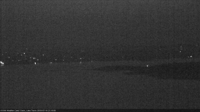 Lake Travis webcam, July 16, 2018 8:20 PM CT