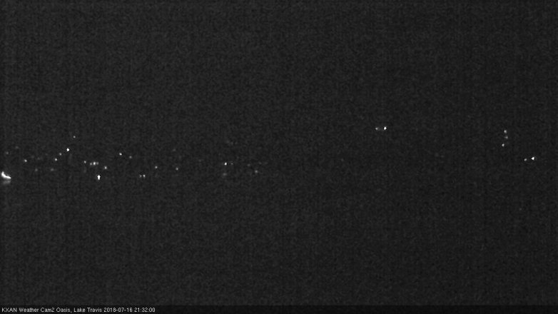 Lake Travis webcam, July 16, 2018 8:35 PM CT
