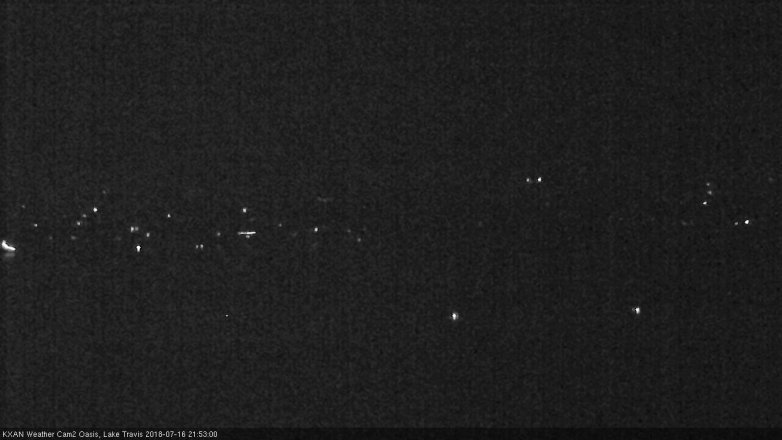 Lake Travis webcam, July 16, 2018 8:55 PM CT