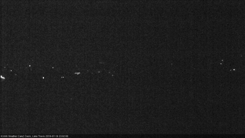 Lake Travis webcam, July 16, 2018 10:05 PM CT