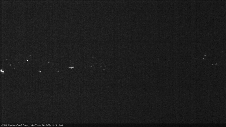 Lake Travis webcam, July 16, 2018 10:20 PM CT
