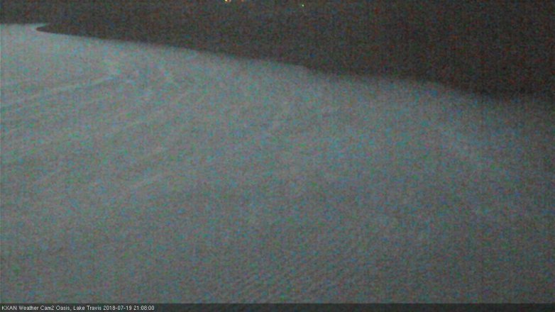 Lake Travis webcam, July 19, 2018 8:10 PM CT