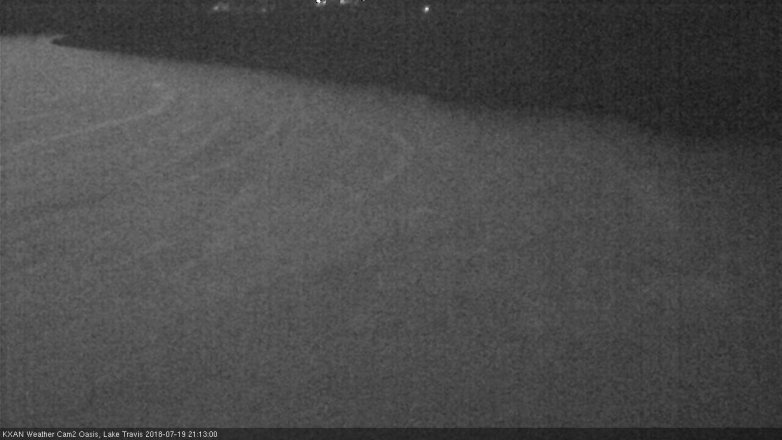 Lake Travis webcam, July 19, 2018 8:15 PM CT