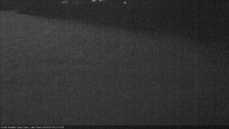 Lake Travis webcam, July 19, 2018 8:20 PM CT
