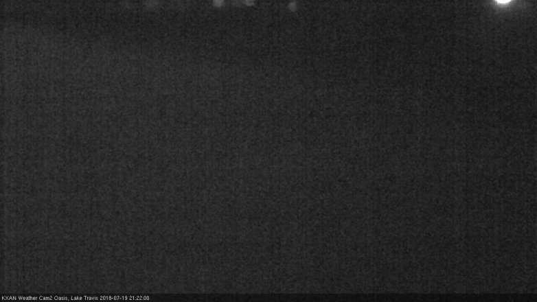 Lake Travis webcam, July 19, 2018 8:25 PM CT