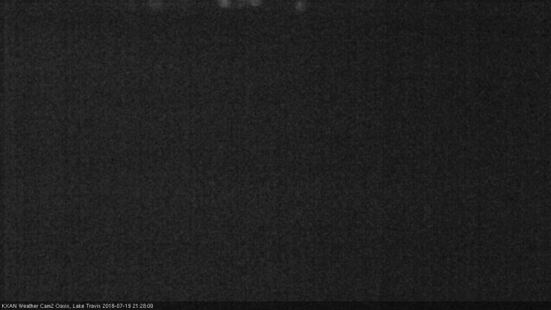 Lake Travis webcam, July 19, 2018 8:30 PM CT
