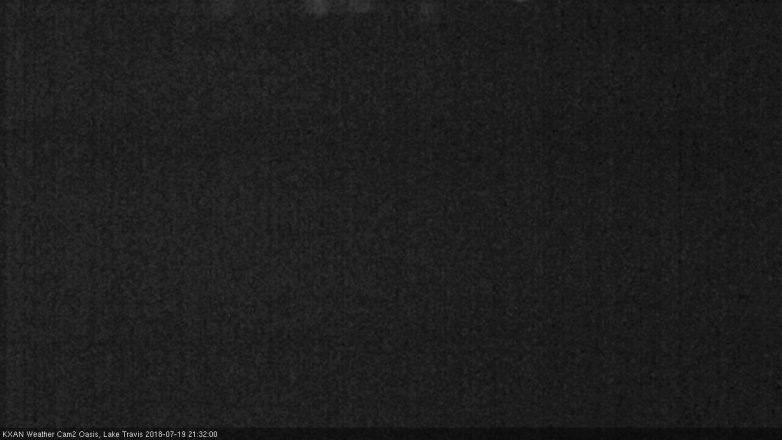 Lake Travis webcam, July 19, 2018 8:35 PM CT
